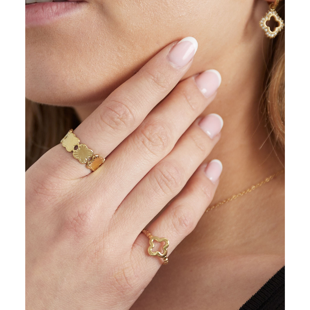 KLEEBLATT RING